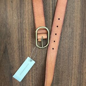 Anthropologie genuine leather belt size 3X.